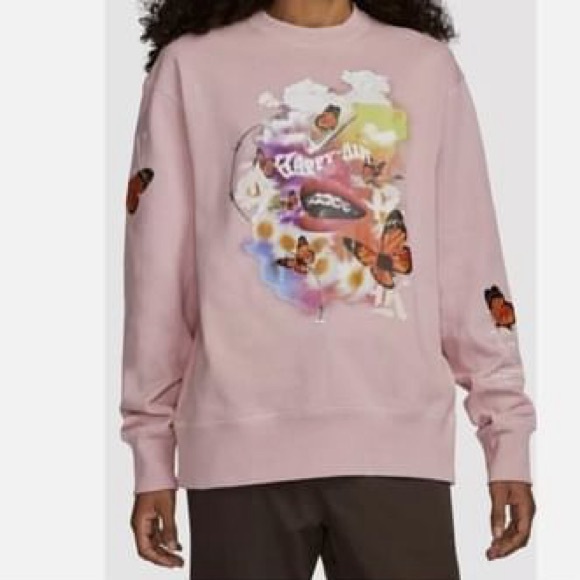 Nike Other - Mens Nike Sportswear Crew Sweatshirt Peach Pink